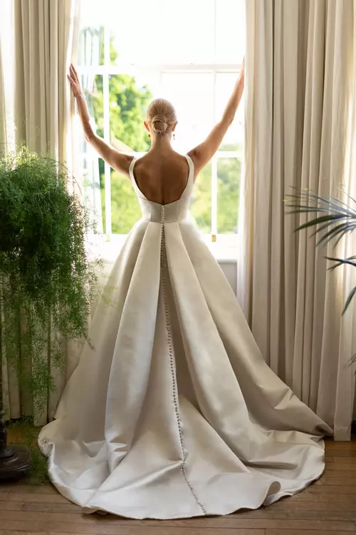 Ripley Modern Ballgown Wedding Dress Nicki Flynn by True Bride